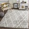 Safavieh Adirondack Small Rectangle Area RugIvory & Silver 4 x 6 ft. ADR128B-4 - alternate 7